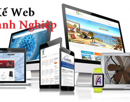 Dịch vụ thiết kế website giới thiệu công ty, doanh nghiệp đẹp