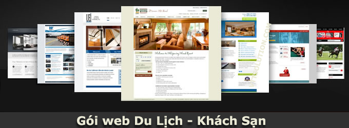 Thiết kế website du lịch khách sạn với bộ quản lý chuyên nghiệp