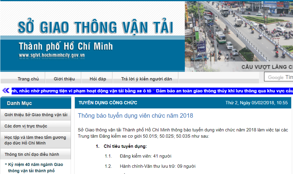 Thiết kế website cơ quan hành chính nhà nước bảo mật cao