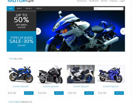 Dịch vụ thiết kế website bán xe máy chuẩn SEO, bán hàng hiệu quả